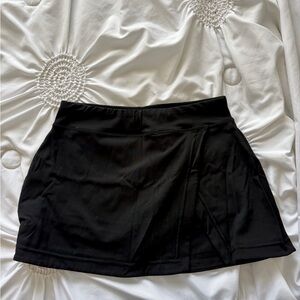 Black Athletic Skort